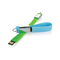 Tahan Air UDP Flash Silicone Wristband USB Drive 64GB Dengan Gantungan Kunci