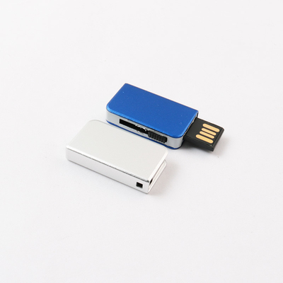 64GB 128GB Slide Metal USB Drive UDP 2.0 15MB/S Sesuai dengan Standar UE