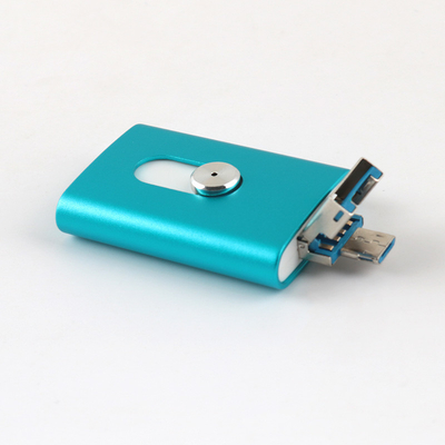 OTG Usb 2.0 Kecepatan Cepat 3 Dalam Satu USB Flash Drive Iphone Andriod Bersama