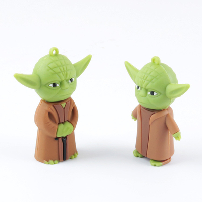 PVC Disesuaikan Dibentuk Oleh Master Yoda Star Wars Usb Flash Drive Usb 2.0 Dan 3.0