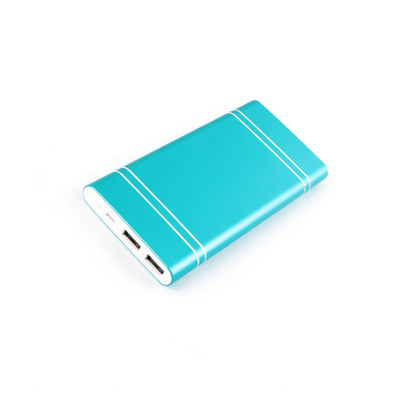 2400mah 3000mah 18650 Li Ion Pengisi Daya Baterai Portabel Metal Power Bank