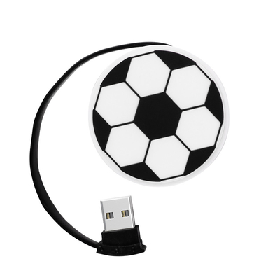 Disesuaikan dibuat PVC USB Hub untuk Home Data Transmission Paket Isi HUB Adaptor