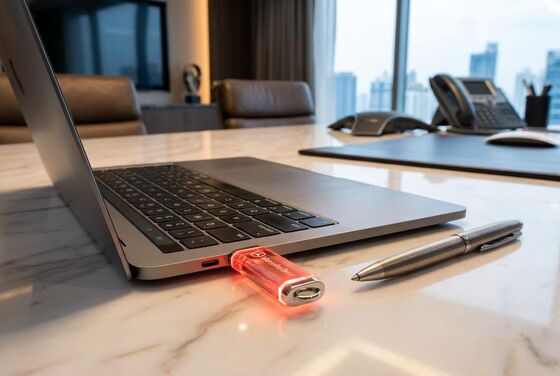 Engraving Logo On Acrylic Inside Usb Flash Drive Support Perfect Choice For Tech Conferences And Exhibitions