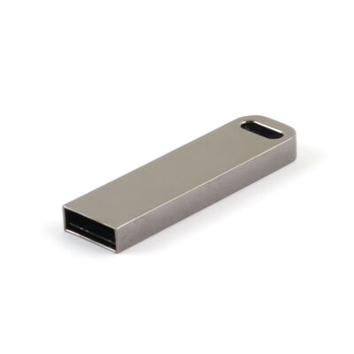 Flash Drive USB Logam Paduan Seng dengan Enkripsi Ya Kecepatan Baca 2.0 8-15MB/dtk Perangkat Penyimpanan Portabel Tahan Lama