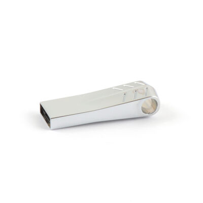 Perangkat Penyimpanan Portabel Tahan Lama USB Flash Drive Logam Ringan 15 Gram Kompatibel dengan Windows untuk Transfer Data Cadangan