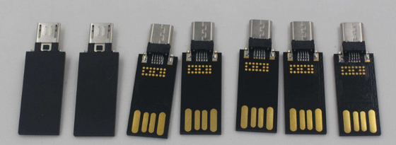 Konektor Tipe C Chip Memori Flash Udp Panjang 128GB 32GB 2.0 3.0
