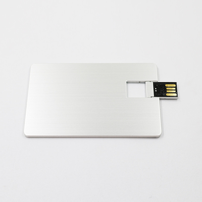 32 GB 64 GB Logam kartu kredit gaya usb drive UDP flash 2.0 80 MB/S