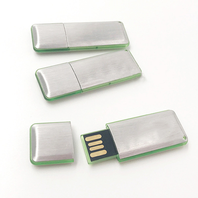 Aluminium Metal USB Flash Drive 1GB 2GB 4GB 8GB 16GB Graed A chip yang disetujui FCC