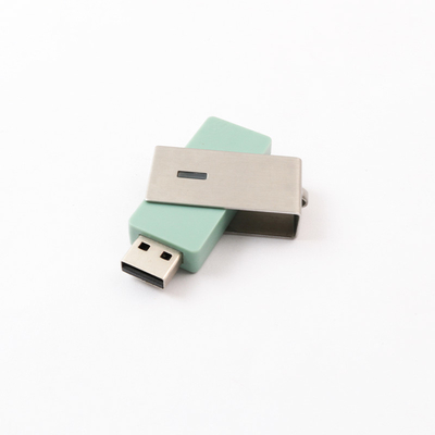 Metal Plastic Twist USB Drive 64GB 128GB 360 Derajat USB 2.0 Memory Stick