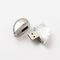 Gaya Perhiasan Chip Tersembunyi Jantung USB Flash Drive Crystal Metal 64GB