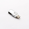 Gantungan Kunci Di Dalam Logam USB 3.0 Twist Shaped PCBA Kecepatan Cepat 256GB