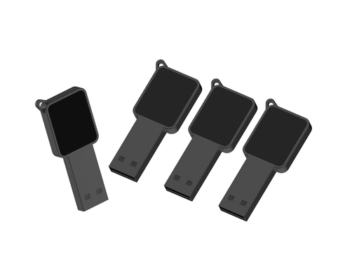 High Speed USB Flash Drive Dengan Metal / Plastik Body LED Light Shine Saat Bekerja