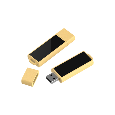 Jerami Dan Plastik 128gb Flash Drive, Bahan Daur Ulang Usb 2.0 Memory Stick