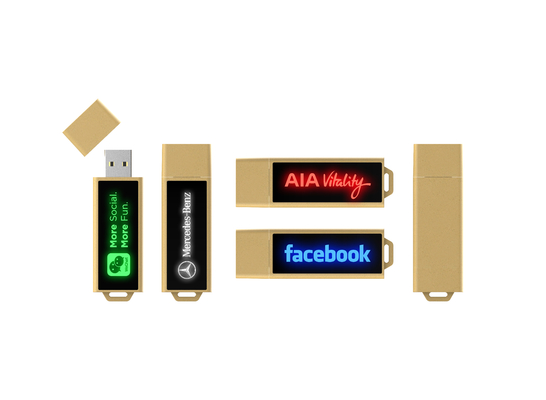 Jerami Dan Plastik 128gb Flash Drive, Bahan Daur Ulang Usb 2.0 Memory Stick