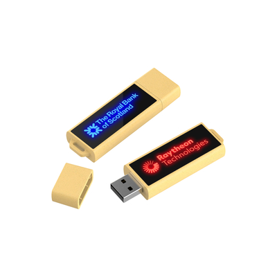 Jerami Dan Plastik 128gb Flash Drive, Bahan Daur Ulang Usb 2.0 Memory Stick