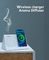 3 In 1 Multifungsi Wireless Charger humidifier aroma diffuser 15W 9V
