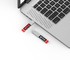 Portable Thumb Drive USB, Jump Drive Metal USB Memory Stick Untuk PC / Laptop