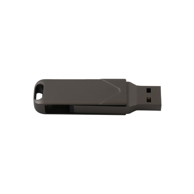 Type C Dan Usb Kedua Port Fast Memory Stick Metal Body Gun Warna Hitam