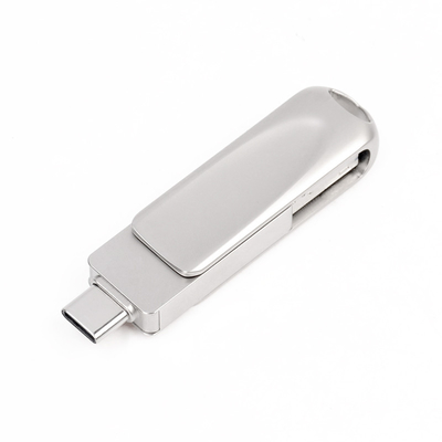 Tipe C Dan Iphone Otg Pendrive 64GB Metal Oem