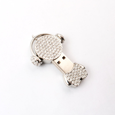 Kalung Musisi Cantik 16GB Crystal Usb Stick 20mbs