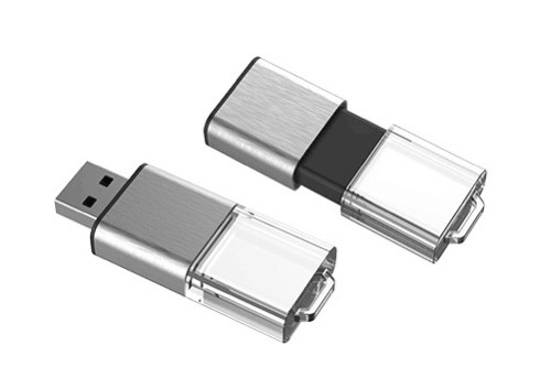 Ukiran Logo Led Cahaya Kristal Usb Stick Oem Odm