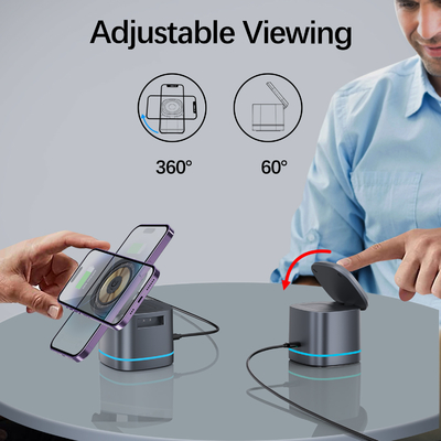 Maksimalkan Efisiensi Pengisian Anda dengan Fast Charge Wireless Charging Pad 5V/1A Output dan Overvoltage Protection Termasuk