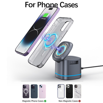 Maksimalkan Efisiensi Pengisian Anda dengan Fast Charge Wireless Charging Pad 5V/1A Output dan Overvoltage Protection Termasuk