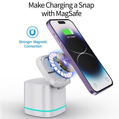 Multifunction Wireless Charger Fast Charge Wireless Charging Pad Qi Standar