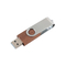 USB A dan Tipe C bersama-sama USB Memori Kayu Dengan Jangkauan Operasi 0°C hingga 60°C