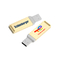 Logos Kayu Alam USB Kayu Pen Drive dengan Cetak atau Embossing untuk Bisnis Anda