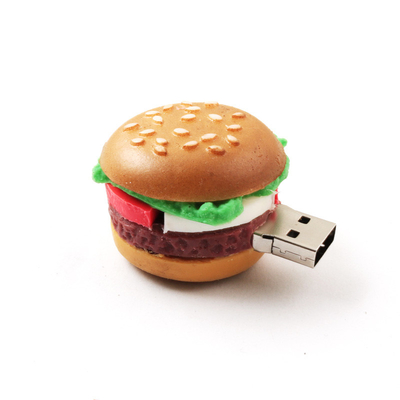 KFC McDonald's hamburger berbentuk USB flash drive khusus untuk makanan buatan hadiah perusahaan