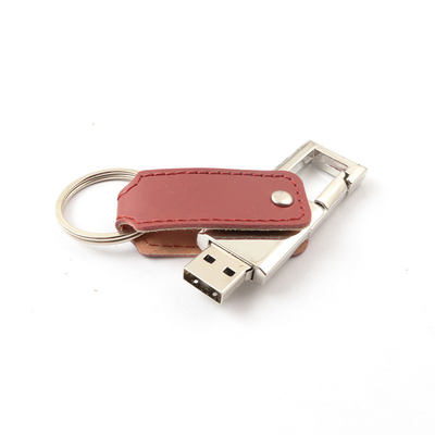 Print Logo yang dapat disesuaikan / Memori Stick Kulit Embossing Dengan Kecepatan Penulisan 10mb/S