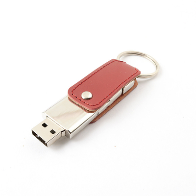 Print Logo yang dapat disesuaikan / Memori Stick Kulit Embossing Dengan Kecepatan Penulisan 10mb/S