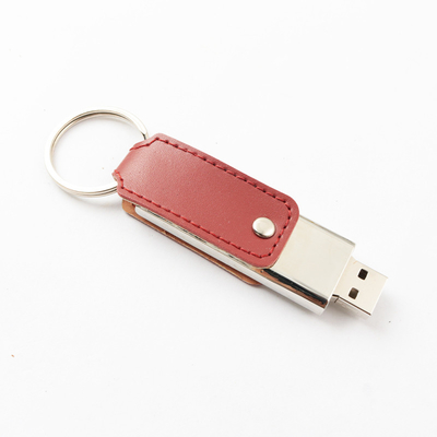 Print Logo yang dapat disesuaikan / Memori Stick Kulit Embossing Dengan Kecepatan Penulisan 10mb/S