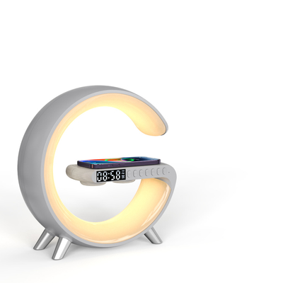 Dengan LED Dengan Jam Dengan Speaker Dengan Bluetooth Wireless Charger Cepat 15W