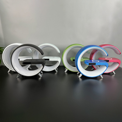 Dengan LED Dengan Jam Dengan Speaker Dengan Bluetooth Wireless Charger Cepat 15W