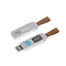 Acrylic Grade Crystal USB Flash Drive Dengan Lampu LED Untuk Transfer Data Cepat Dan Aman
