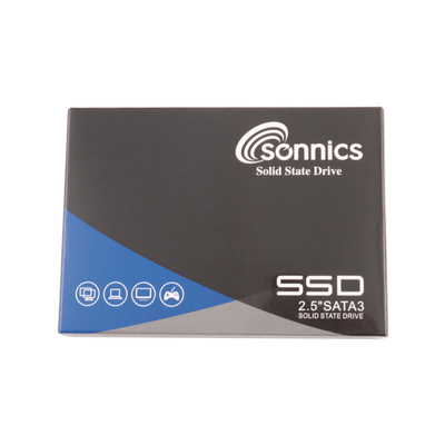 2.5oz/3.5oz SSD Hard Drive untuk Desktop Laptop 1TB 2TB Perak dan Hitam