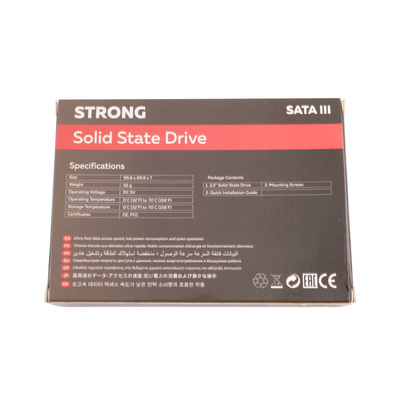 2.5 SSD internal hard drive dengan resistensi getaran 20G/10-2000Hz dan suhu operasi -40-85C