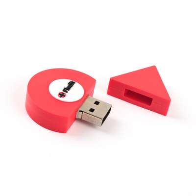 Custom USB Flash Drives Berwarna-warni Open Mold By Customer Shape Dengan Data Cepat Preload