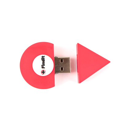 Custom USB Flash Drives Berwarna-warni Open Mold By Customer Shape Dengan Data Cepat Preload