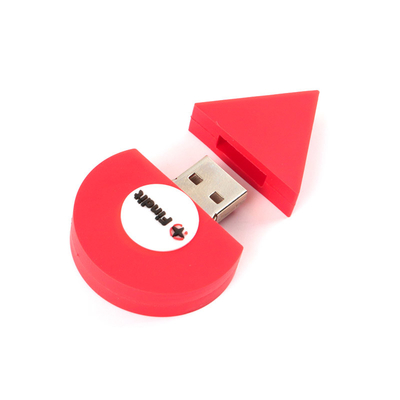 Custom USB Flash Drives Berwarna-warni Open Mold By Customer Shape Dengan Data Cepat Preload