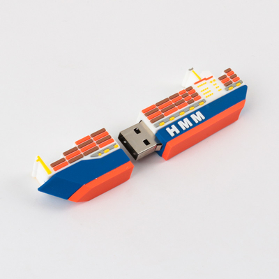 Custom USB Flash Drives Berwarna-warni Open Mold Dengan Bentuk Pelanggan
