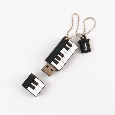 Flash Memory UDP atau PCBA Custom USB Flash Drive dengan Open Mold Piano Shape