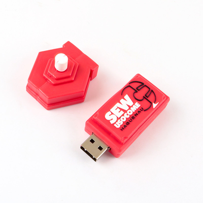 16GB Kapasitas Custom USB Flash Drive dalam bentuk yang dipersonalisasi pelanggan