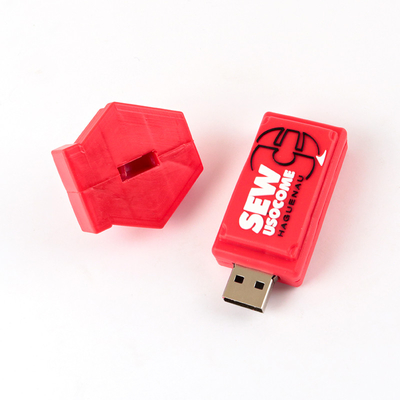 16GB Kapasitas Custom USB Flash Drive dalam bentuk yang dipersonalisasi pelanggan