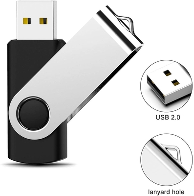 White Plastic USB Stick Karakteristik Bahan Daur Ulang Full Memory Grade A