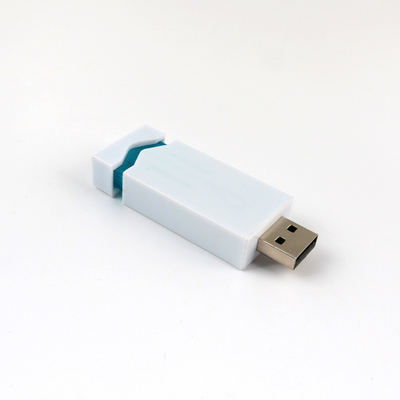 Eco Friendly Daur Ulang USB Stick Kapasitas Storage Memory Lapisan minyak karet