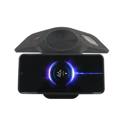 Diameter 62MM 3 In 1 Wireless Charger Station dengan Fidget Spinner Light dan Indikator