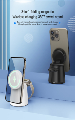 3 In 1 QI Wireless Charger Solusi pengisian daya terbaik untuk perangkat Qi-enabled Anda